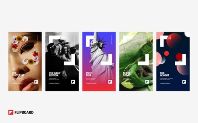 Five editorially curated franchises showcase the future of storytelling on Flipboard: The Culturist, The Daily Edition, Vote 2018, 10 for Today, and The Insight.