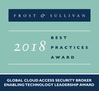 McAfee Commended by Frost &amp; Sullivan for Helping Companies Securely Adopt Cloud Solutions with McAfee Skyhigh Security Cloud