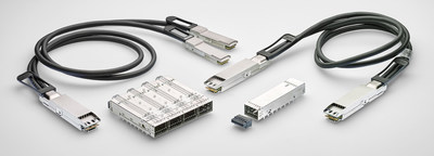 TE Connectivity's new Octal Small Form Factor Pluggable (OSFP) connector and cable assembly portfolio supports next-generation data center needs with data rates of 200 Gbps and 400 Gbps.