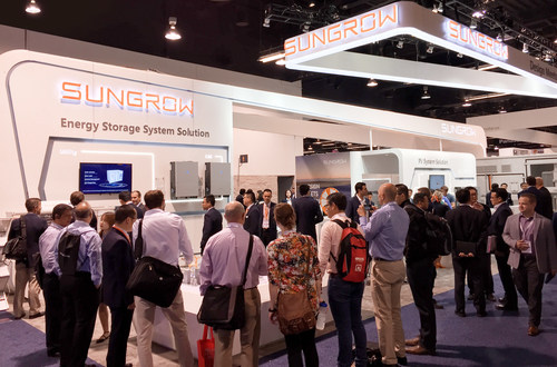Sungrow Booth at SPI 2018