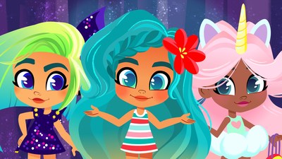 JUST PLAY APPOINTS WILDBRAIN TO PRODUCE NEW ORIGINAL CONTENT AND MANAGE YOUTUBE STRATEGY FOR HAIRDORABLES (CNW Group/DHX Media Ltd.)