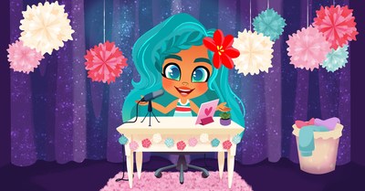 Hairdorables’ first-ever YouTube series, designed to inspire young fans and celebrate the collectible dolls, is now live on the Hairdorables channel on WildBrain’s network and the YouTube Kids’ App. (CNW Group/DHX Media Ltd.)