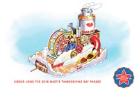 Kinder® To Bring Magic, Whimsy And Chocolate To The 92nd Annual Macy's Thanksgiving Day Parade®