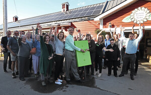 Wolfville Farmers' Market launches town's largest solar installation