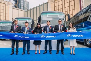Yutong Bus blir den største leverandøren av elektriske busser i Macao under global utrulling av 90 000 nye energibusser