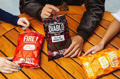 Taco Bell's Fire, Mild and Classic tortilla chips continue to be available nationwide as well.