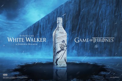 Introducing Game of Thrones inspired White Walker by Johnnie Walker Whisky in celebration of the eighth and final season (PRNewsfoto/Johnnie Walker)