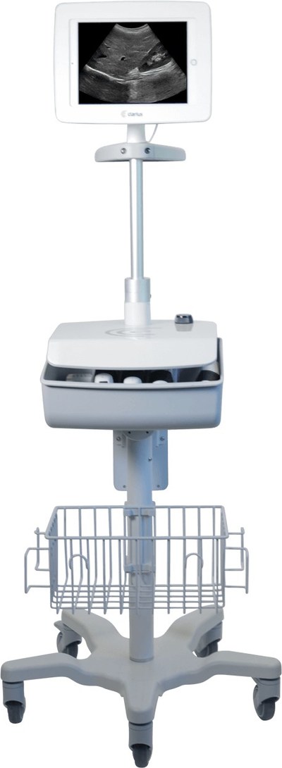 The Clarius Cart provides the utility of a cart-based system and the freedom of personal ultrasound.