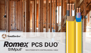 Southwire Announces Launch of Romex® Brand SIMpull® NM-B-PCS Duo™ Cable