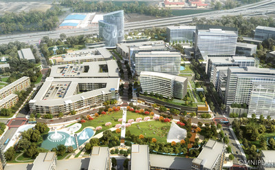 Monarch City, a 238-acre mixed-use development in Allen, Texas by The Howard Hughes Corporation.