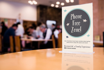 Wyndham Grand is collaborating with Yondr, an innovative company helping entertainers and schools go phone-free, to bring quality time back to vacations by creating unique Phone-Free Zones at its restaurants and pools.
