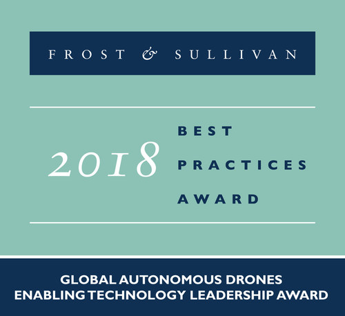 Percepto Robotics 2018 Global Autonomous Drones Enabling Technology Leadership Award