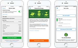 Grubhub Launches "Donate the Change" Feature, Creating New Opportunity For Diners to Support Those in Need
