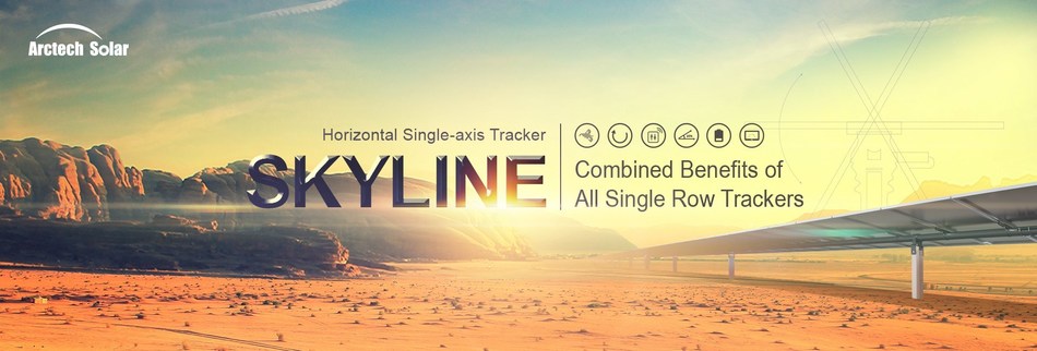 Arctech Solar’s Skyline Tracking System