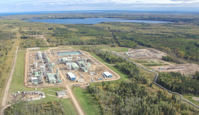 Aerial view of Osum Orion, September 2018. (CNW Group/Osum Oil Sands Corp.)