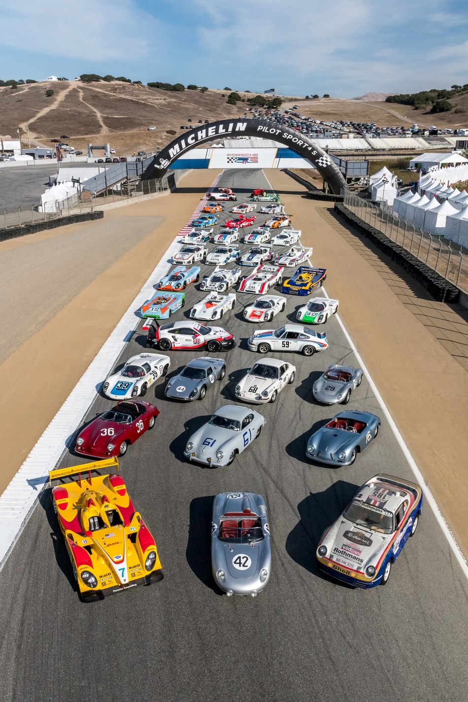 Porsche Rennsport Reunion VI Honors History With RecordBreaking 81,000 Fans