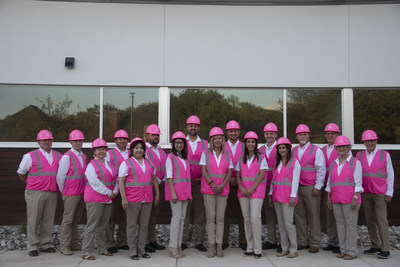 More than 450 home improvement team members are sporting pink safety vests, hard hats and lanyards for the month of October as The BELDONtm Group of Companies introduces The BELDON Cares Program to increase awareness of breast cancer and raise funding for research. As part of this, The BELDON Cares Program is matching up to $10,000 in contributions to the Susan G. Komen Foundation made through www.Beldon.com.