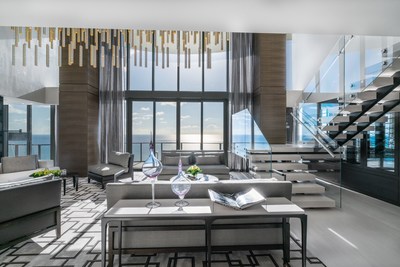 Contemporary 3-story Regalia Penthouse in Sunny Isles Beach, FL