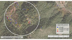 Minera Alamos Defines New Nicho-Style Gold Discovery at the Santana Property, Sonora, Mexico; Drilling Results Pending