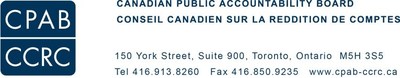 Le Conseil canadien sur la reddition de comptes (CCRC) (Groupe CNW/Conseil canadien sur la reddition de comptes)