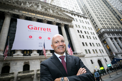 President and CEO Olivier Rabiller is ready to lead Garrett into a new era of advancing motion, celebrating its first day of trading as an independent company. (NYSE GTX)