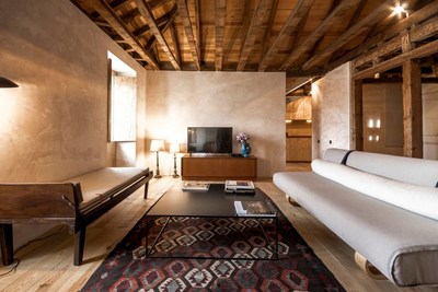 This minimalist yet rustic home, ideally situated in the heart of Lisbon, is now available to book as part of Marriott's homesharing pilot: Tribute Portfolio Homes.