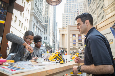 Stanley Black & Decker's mobile Makerspace.