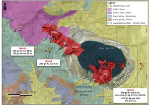 Premier Drills High Grade at McCoy-Cove Project