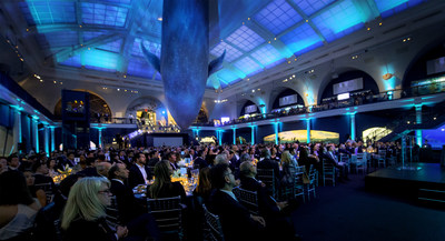 The Tina's Wish 2018 Annual Benefit Dinner at the American Museum of Natural History raised $2 million for early detection ovarian cancer research. Photo by John Deputy, Metrodesign