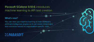 New Parasoft SOAtest introduces machine learning to API test creation. www.parasoft.com/soatest