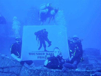 Warriors connect during Wounded Warrior Project scuba dive event