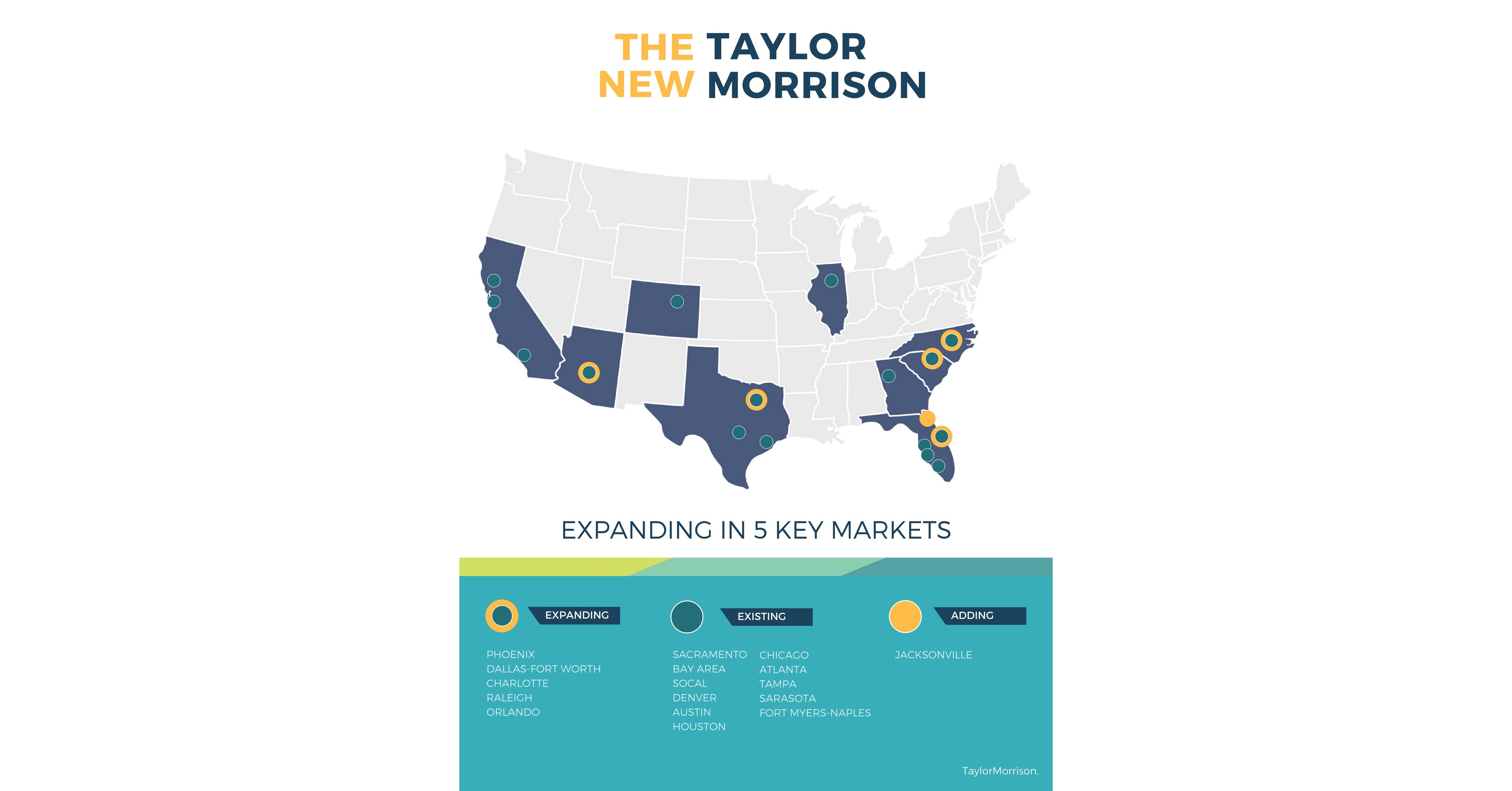 Taylor Morrison Announces Close of AV Homes Acquisition with Clear