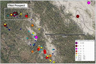 YNot Prospect (CNW Group/Aurion Resources Ltd.)