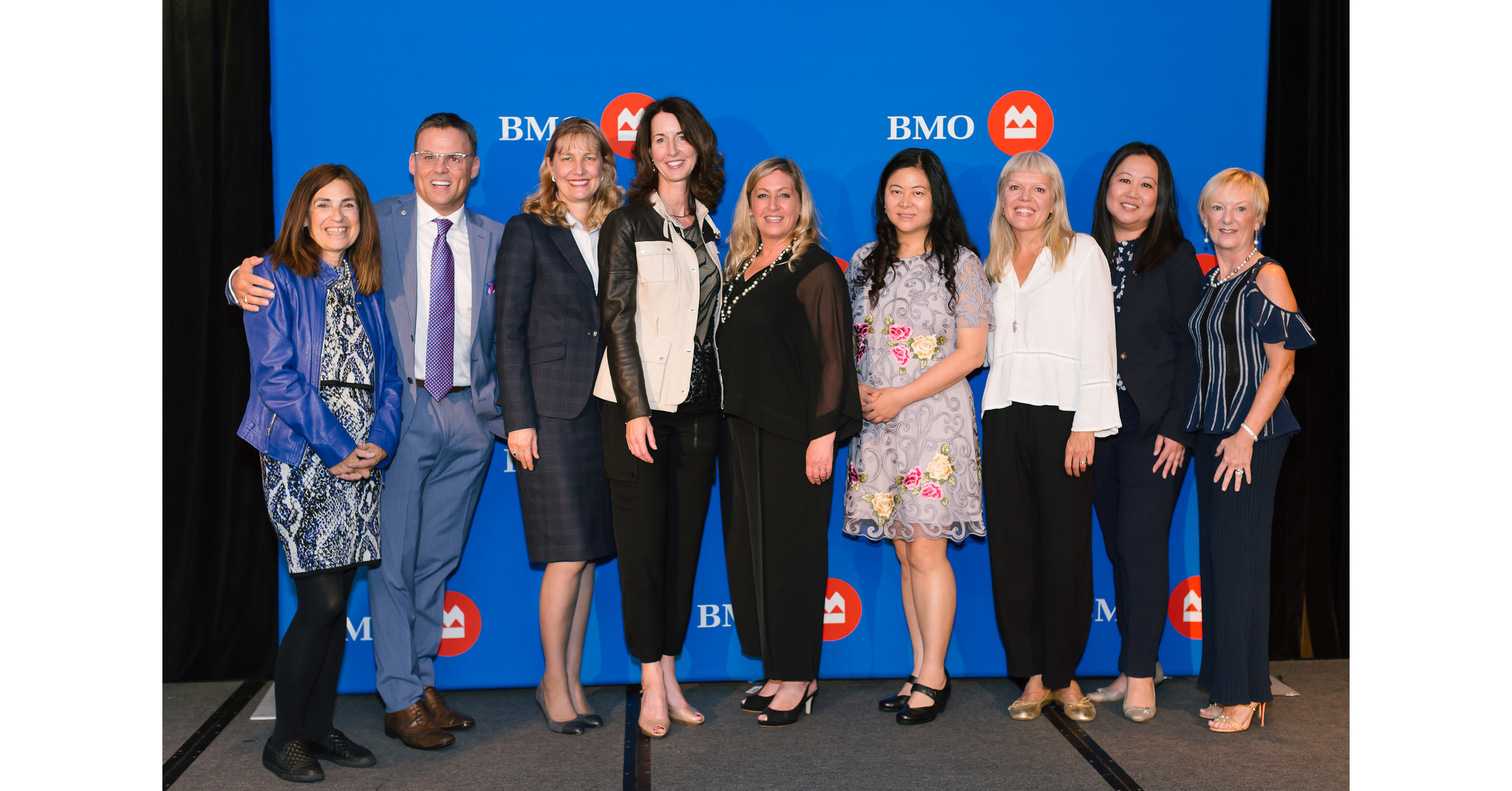 number of female bank managers bmo