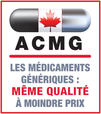 Logo : ACMG (Groupe CNW/Association canadienne du mdicament gnrique)