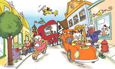 Busytown is one of ten DHX Media kids' shows coming to Amazon Prime Video's U.S. service in Spanish this October. (CNW Group/DHX Media Ltd.)