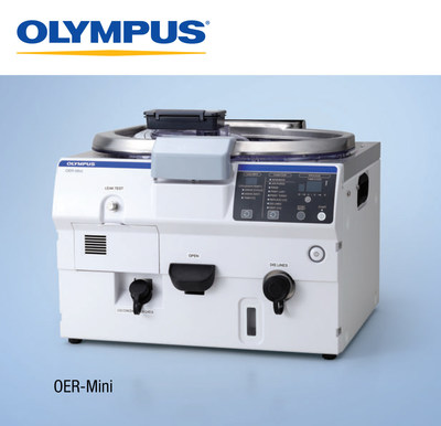 Olympus has launched the OER-Mini for ENT endoscopes, a tabletop endcoscope reprocessor that helps to imrove reprocessing efficiency by removing some manual steps of reprocessing endoscopes through high level disinfecting. The OER-Mini has a quick reprocessing time at just 16 minutes and is designed specifically for Olympus endoscopes. The OER-Mini helps reduce the risk of human errors and mishandling during the reprocessing process.