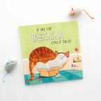 Celebrate Your Furry Feline with the New Personalized Book "If My Cat Could Talk"