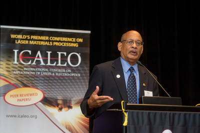 LIA's Executive Director, Dr. Nathaniel Quick, opening for last year’s ICALEO conference. LIA and ICALEO 2018 will focus on photonics materials processing and innovation, in line with the major growth in this sector.