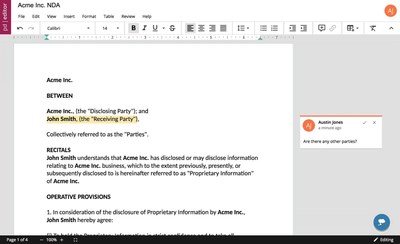 PrizmDoc Editor - Meet the world's most powerful web-enabled document editor for your application. Securely view, edit and collaboratively work with documents in your application.