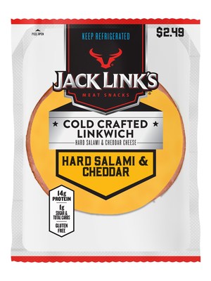 Cold Crafted Linkwich Cheddar & Hard Salami