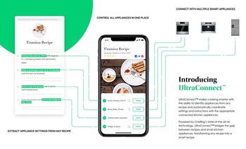 Chefling's AI-driven kitchen assistant features include inventory organization, intuitive recipe suggestion, and shopping list management and ordering.