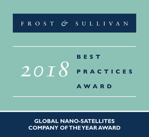 Sky and Space Global Commended by Frost &amp; Sullivan for Pioneering the Deployment of Communication Nano-Satellites