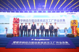 BorgWarner Opens New Plant in Wuhan, Significantly Expanding Propulsion System Capability and Capacity for Hybrid and Electric Vehicles