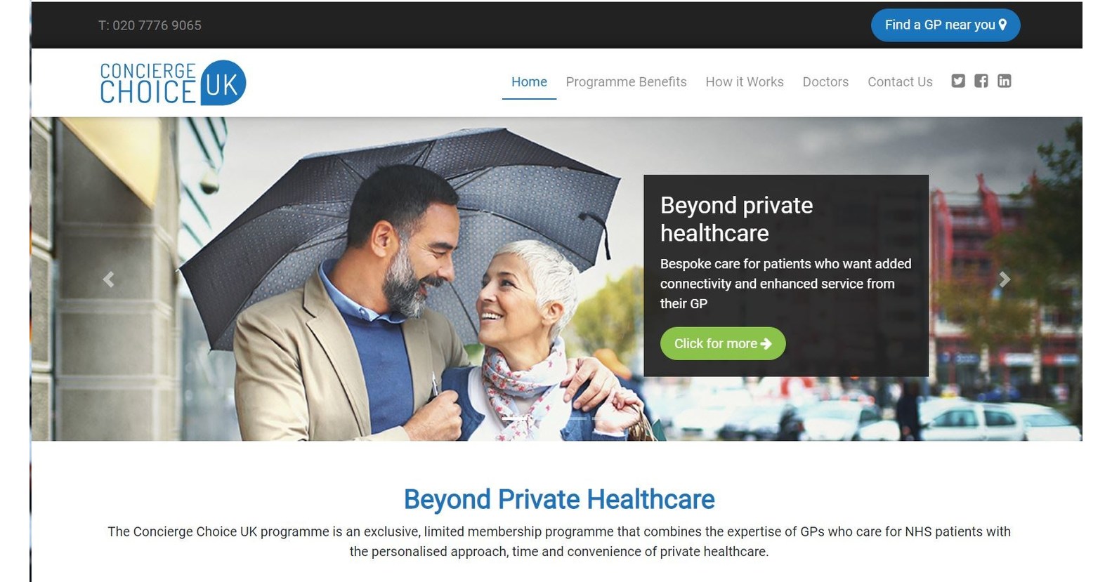 Concierge Choice Physicians Launches FirstofitsKind Concierge