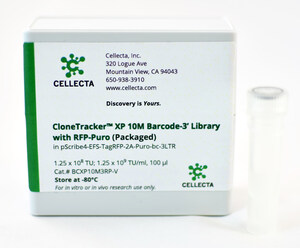 Cellecta, Inc. Introduces CloneTracker XP™ Expressed Lentiviral Barcode Libraries and CloneTracker XP™ Barcoded CRISPR Libraries