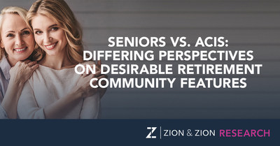 Study Reveals Seniors' and ACIs' Differing Perspectives on Desirable Retirement Community Features