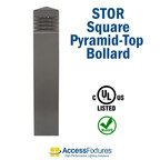 Access Fixtures Introduces Square Pyramid-Top Bollard Lighting Fixtures