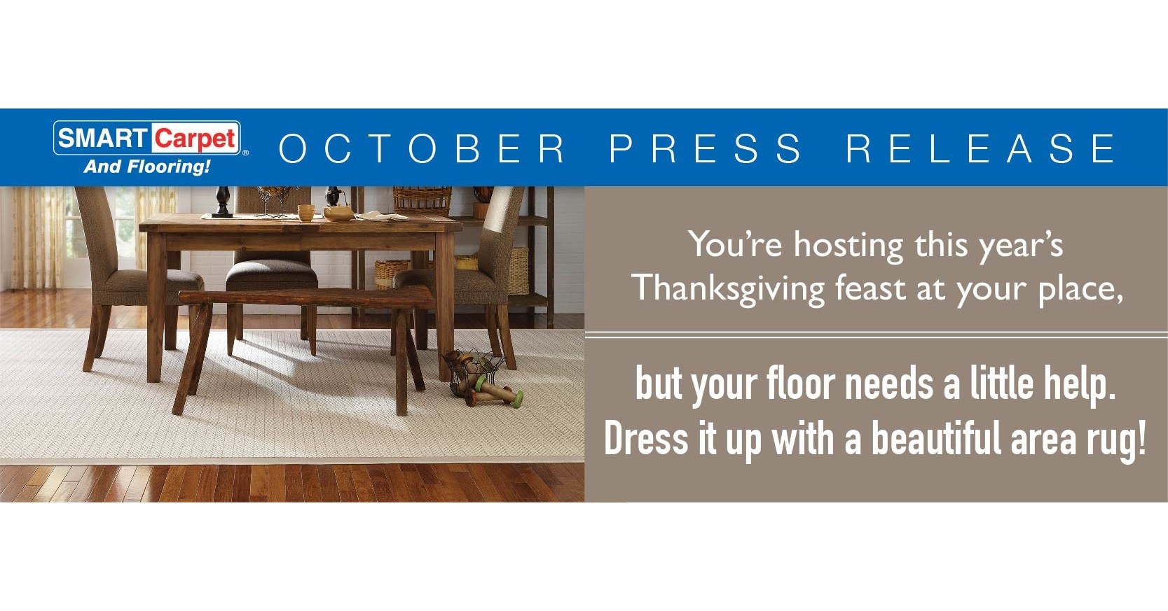 SMART Carpet and Flooring Patterned Area Rugs to Dress Up