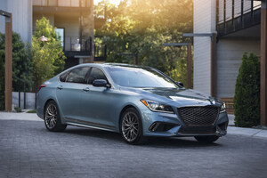 Genesis G80 Named Highest-Ranked "Near-Luxury Car" In Strategic Vision Total Quality Awards